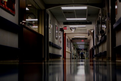 Photo: Empty nursing home hallway | BigStock