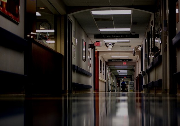 Photo: Empty nursing home hallway | BigStock